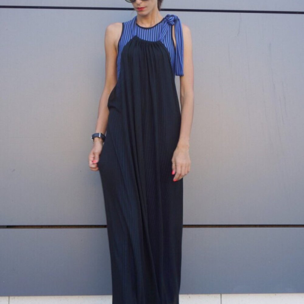 Aakasha Maxi Combo Dress Size Medium